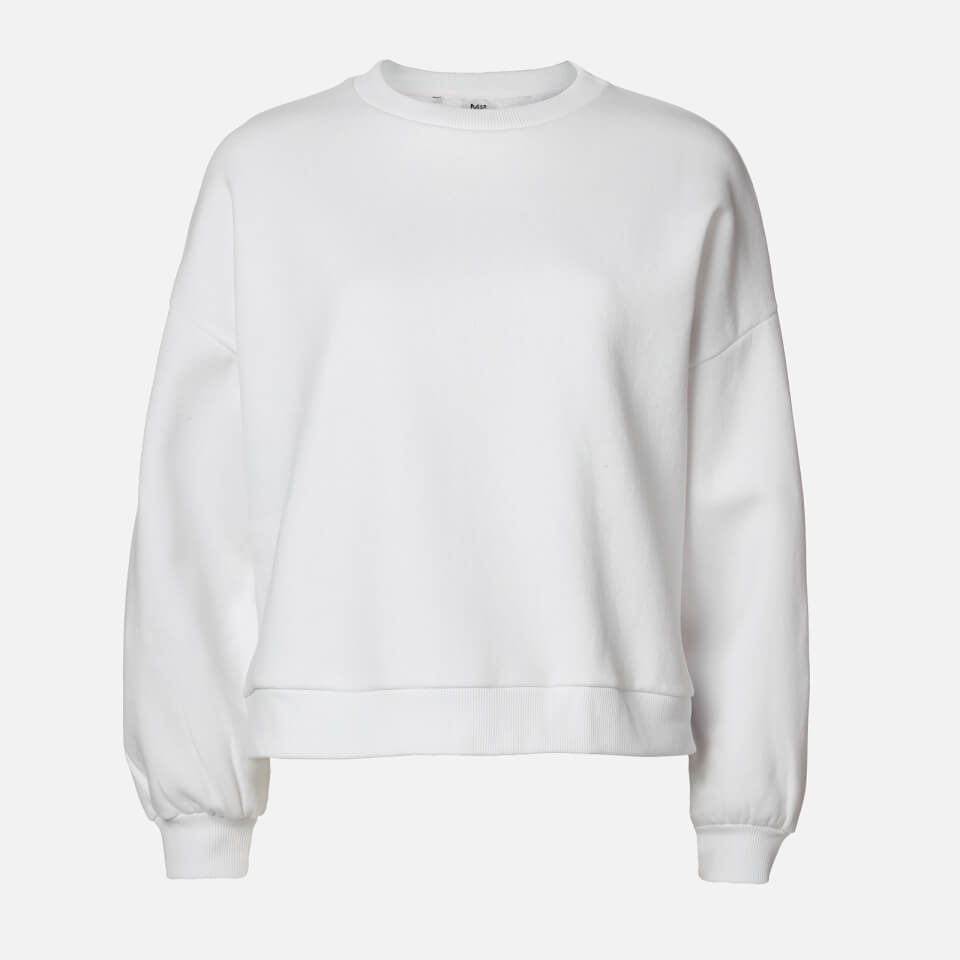 oversized sweatshirt white
