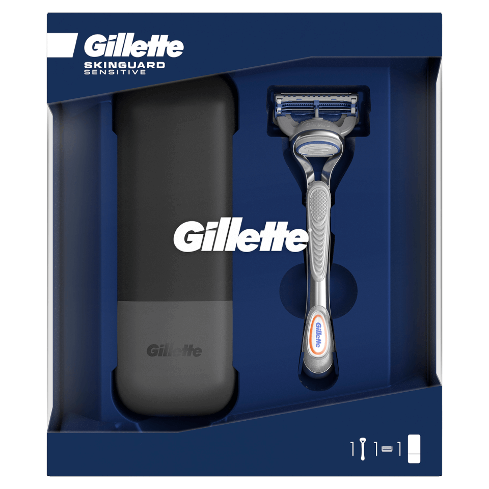 Gillette sensitive gift set