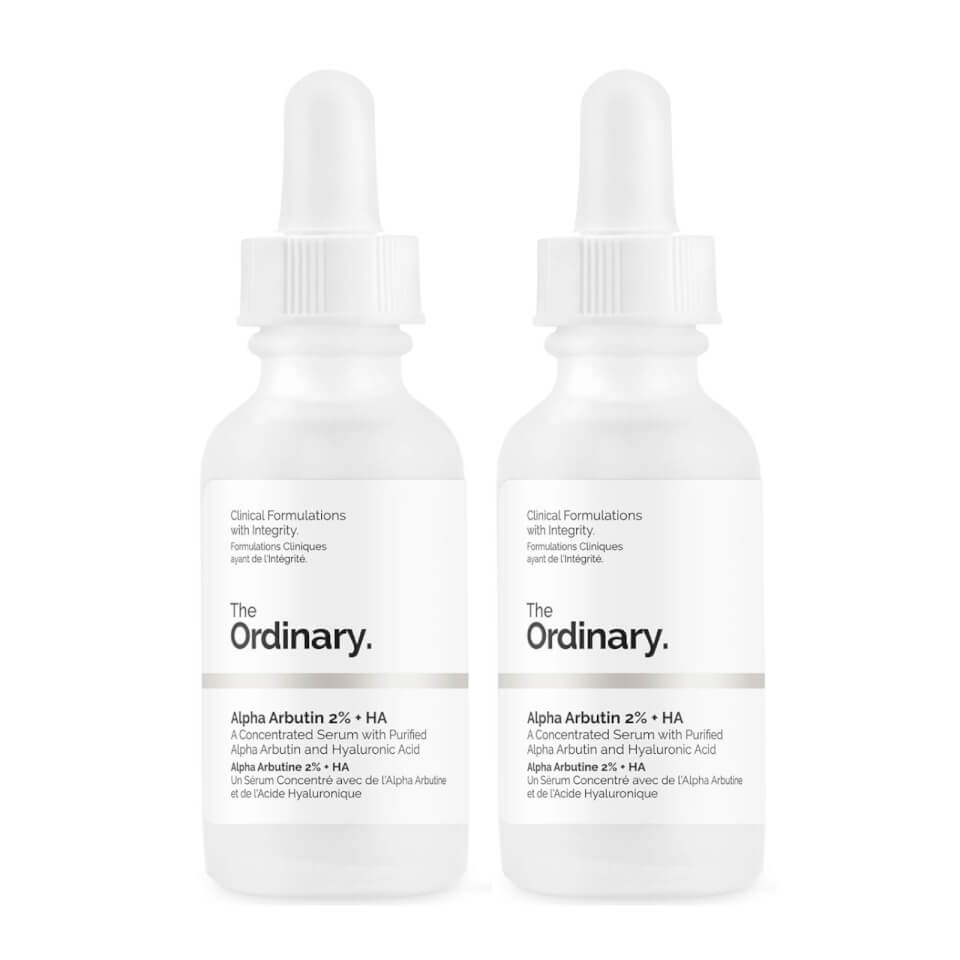 the ordinary alpha arbutin 2 ha concentrated serum exclusive duo lookfantastic