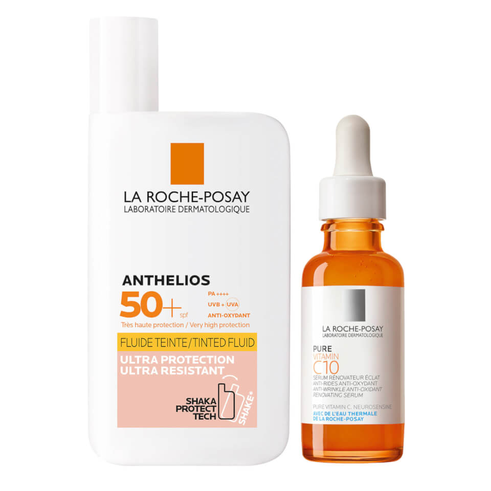 La RochePosay AntiAgeing Vitamin C and SPF Heroes Set Spedizione GRATIS