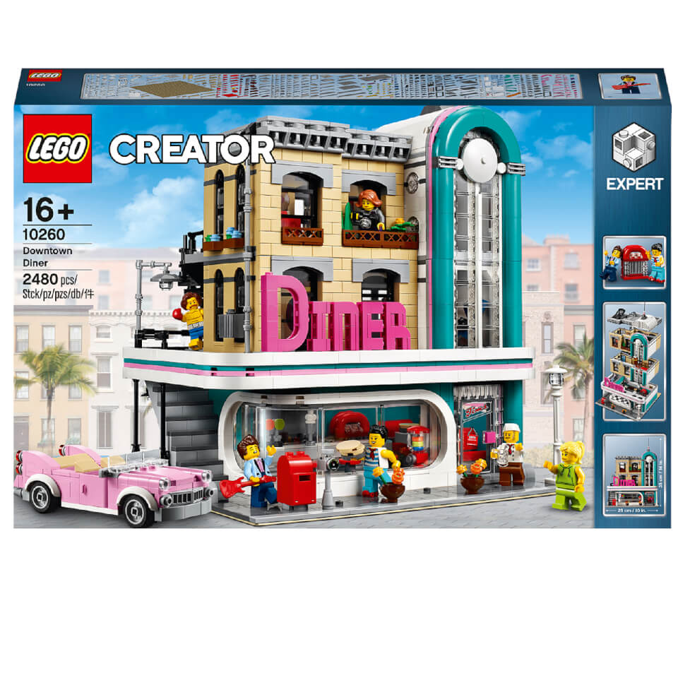 lego creator expert downtown diner
