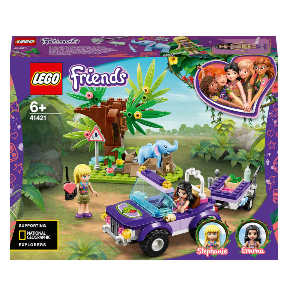 lego friends elephant jungle rescue