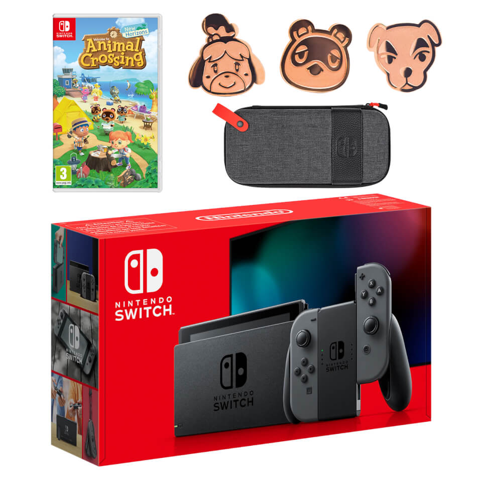 Nintendo Switch (Grey) Animal Crossing: New Horizons Pack | Nintendo