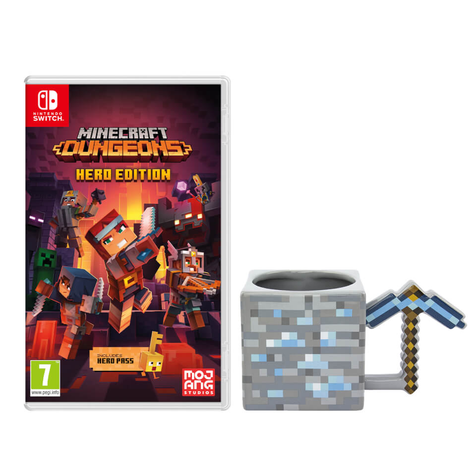 Minecraft Dungeons - Hero Edition + Pickaxe Mug | Nintendo ...