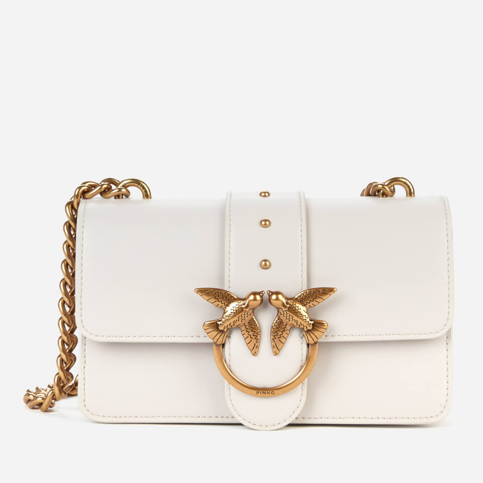 Pinko Women's Love Mini Icon Simply Bag - White | TheHut.com