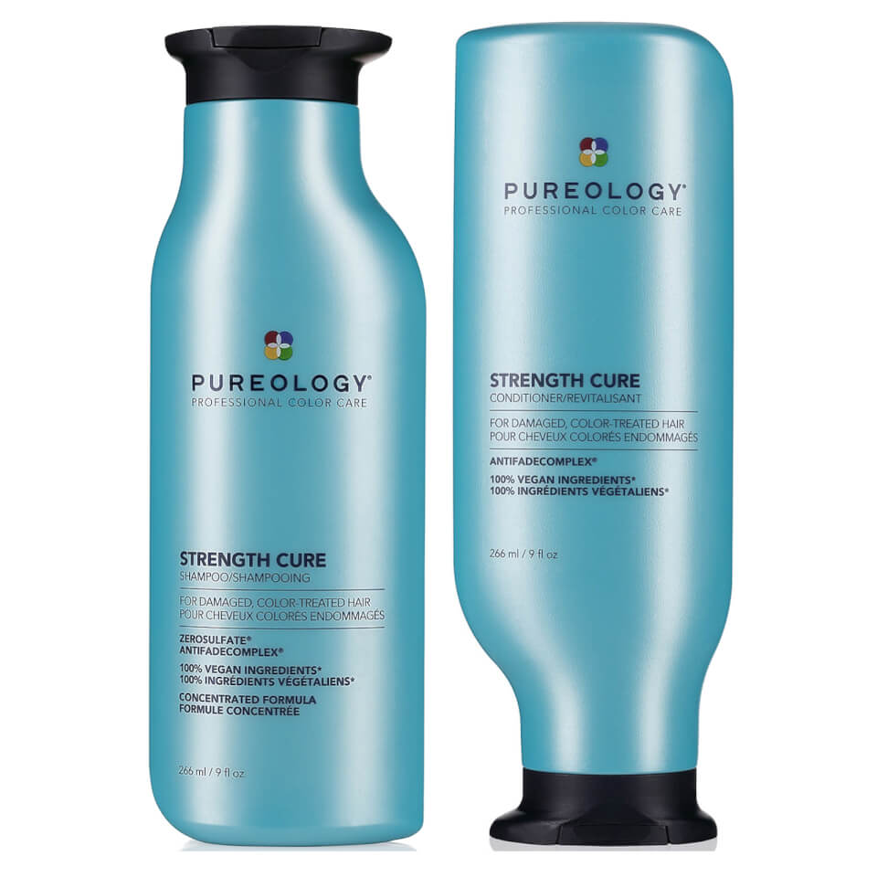Pureology Strength Cure Shampoo and Conditioner Duo 2 x 266ml ...
