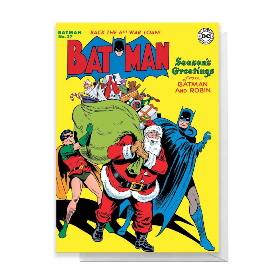 Batman Christmas Card 