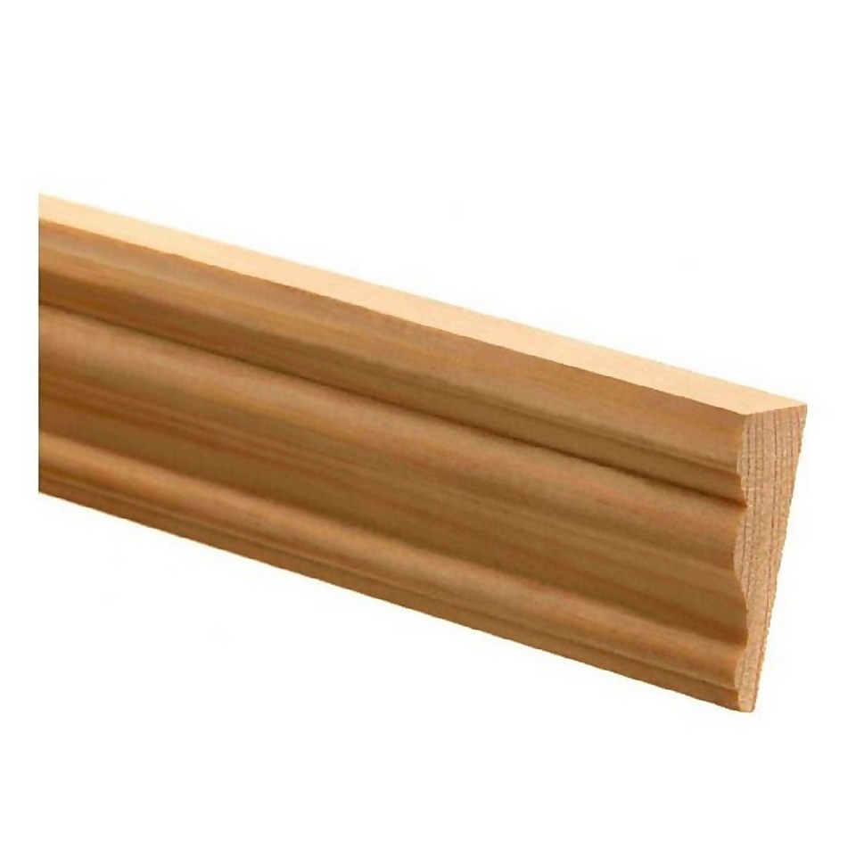Richard Burbidge Decorative Moulding Pine 2400 x 31 x 12mm Homebase