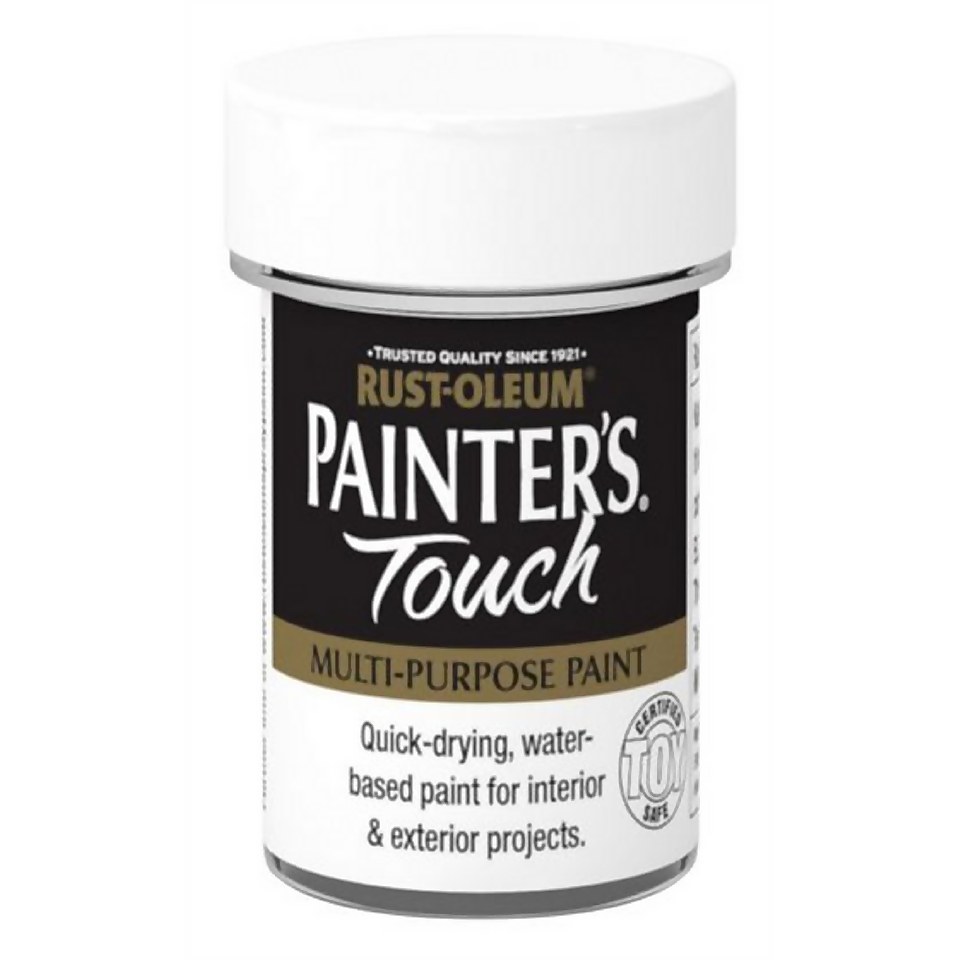 RustOleum Painters Touch Enamel Sea Blue 20ml Homebase