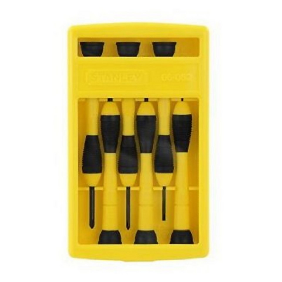 Stanley Precision Screwdriver Set 6 Piece Homebase