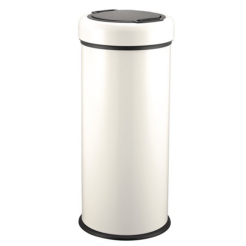 50 Litres Touch Top Bin Homebase