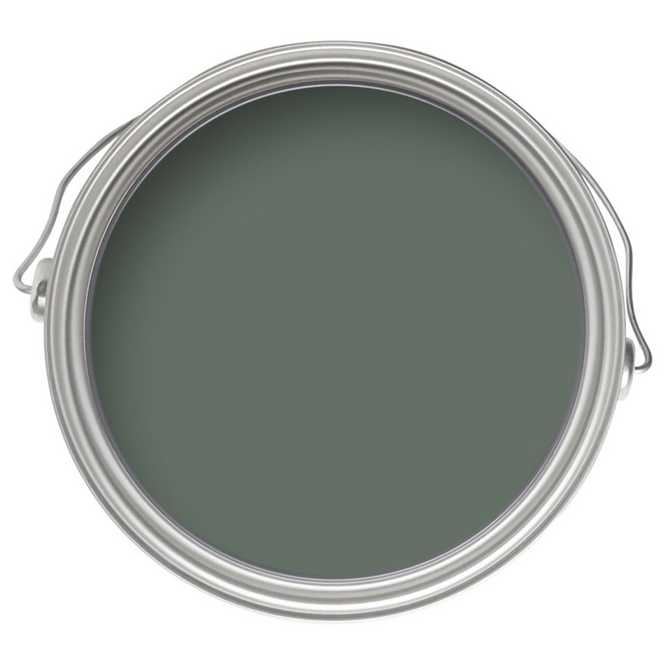 Farrow & Ball Eco No.47 Green Smoke Full Gloss Paint 2.5L Homebase