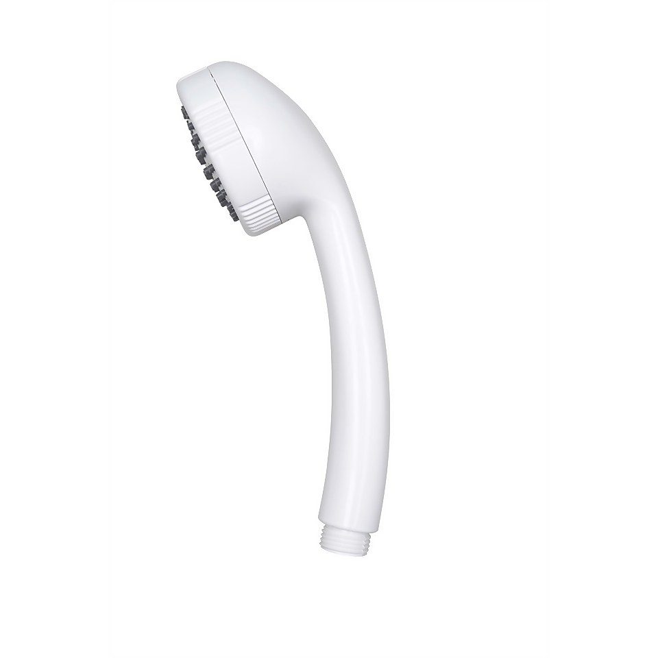 Aqualona Aquaspray Shower Head White Homebase