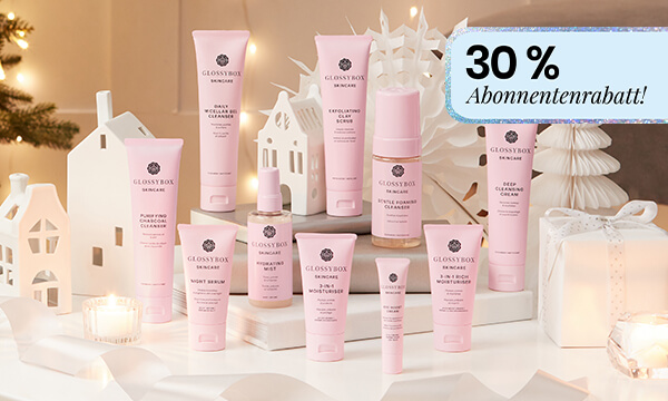 GLOSSYBOX Skincare 30 % Rabatt