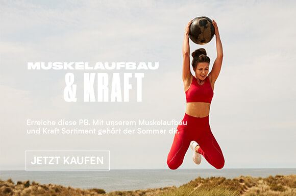 Myprotein Summer goals- muscle & strength banner