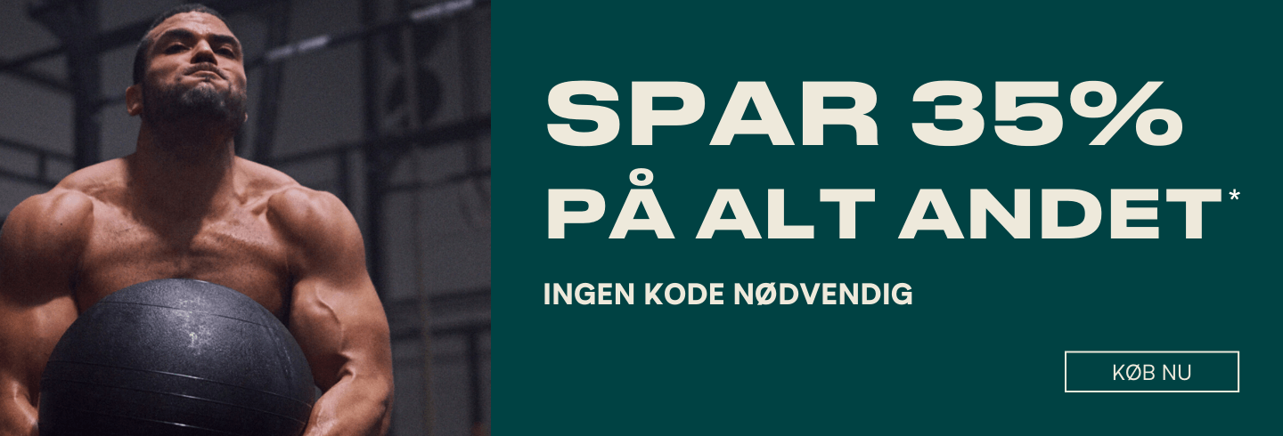 35% p? alt andet - p? vejledende udsalgspris
