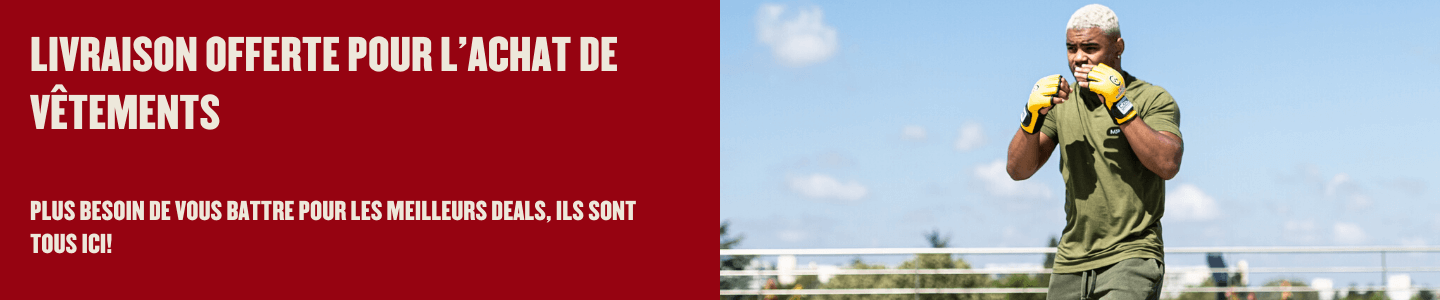 Livraison offerte pour les nouveautés vêtements