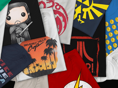 2 Geek T-Shirts Only £25