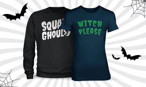 Halloween T-Shirt & Sweatshirt for £19.99