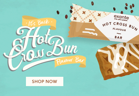 It's back. Hot Cross Bun Flavour Meal Replacement Bar. Shop now!