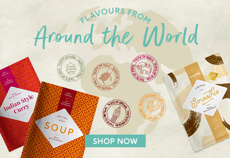 around the world meal replacements