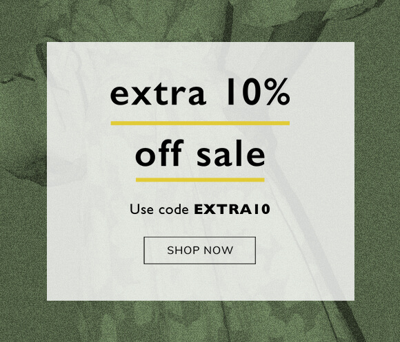 Extra 10% off SALE | Use code EXTRA10
