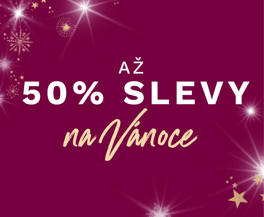 Slevy 50% na vánoční dárky