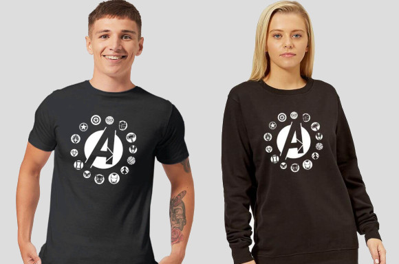 30% Descuento en camisetas Marvel