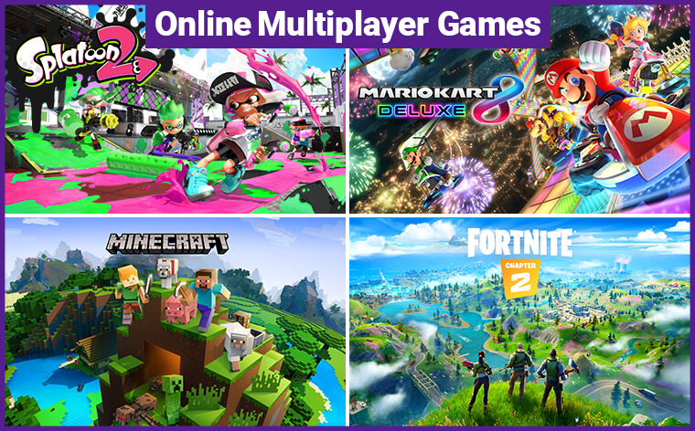 nintendo online multiplayer games